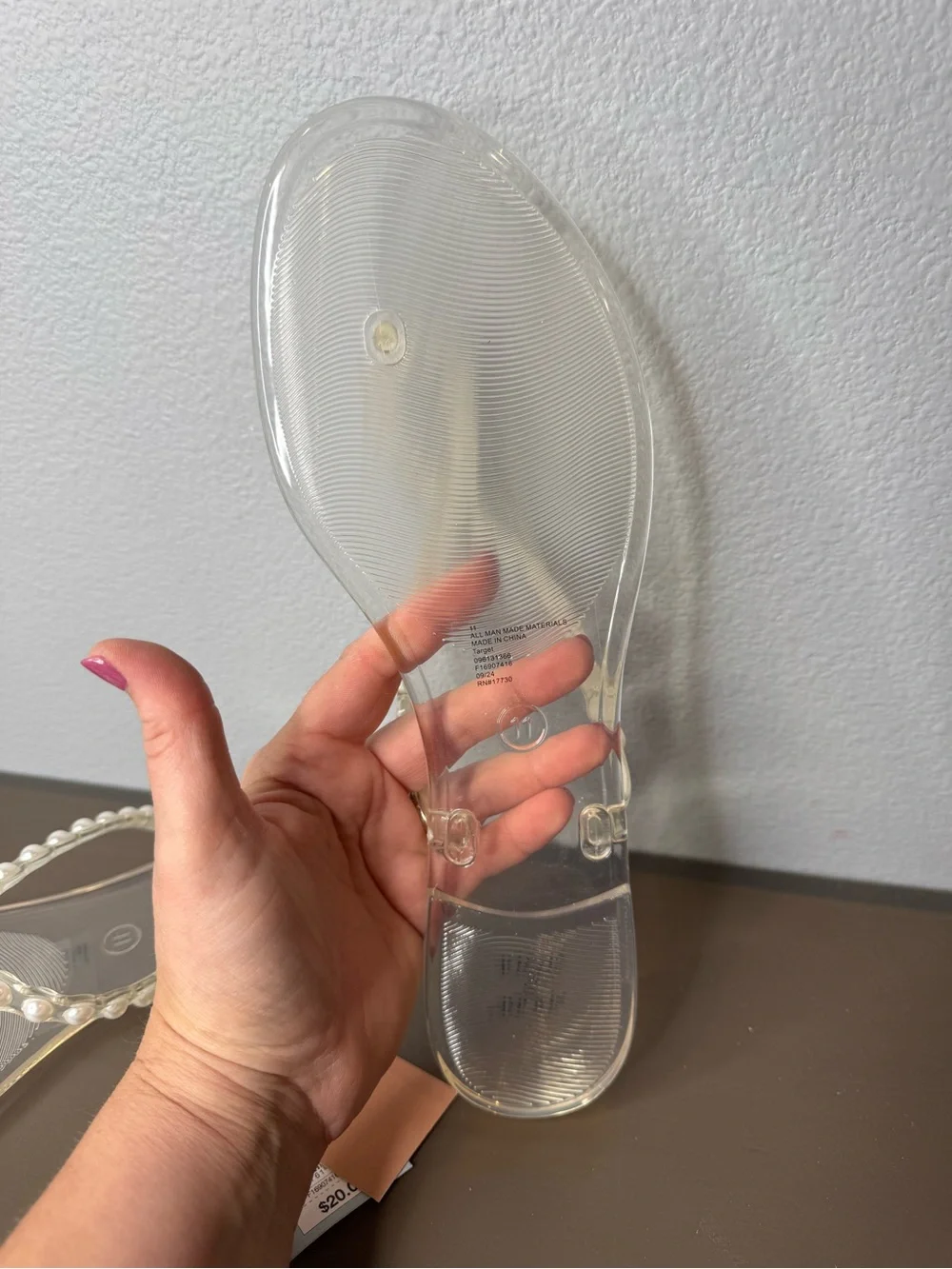 Shade & Shore clear jelly